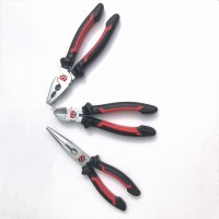 Pearl nickeled  finish Carbon Steel 3 pieces plier set