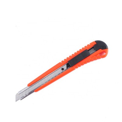 High quality hot sale durable 9mm utility knife retractable multifunctional high carbon steel blade paper cutter tool knife