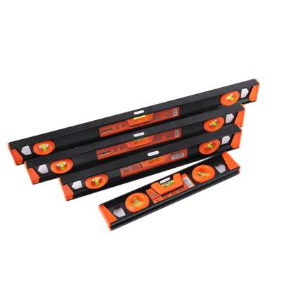 6 sizes Heavy-duty Aluminum box level Professional Type Magnet Aluminium Spirit Level