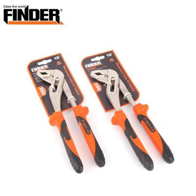 High Carbon Steel Double Color Heavy Duty Hand High Quality Water Pump Plier Groove Joint Plier