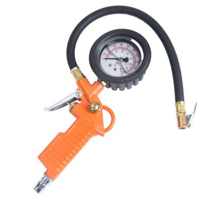 Digital Car Truck Air Tire Pressure Inflator Gauge LCD Display Dial Meter Vehicle Tester Tyre Inflation Gun Monitoring Tool