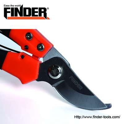 FINDER Professional Bypass Garden Scissor Durable Pruners For Grass And Tree Branch