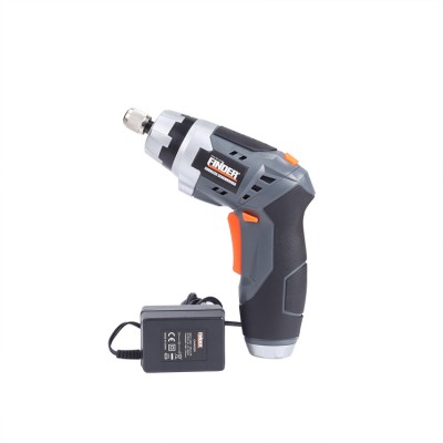 Finder professional rechargeable  3.6V electric Cordless Screwdriver ABS TPR Handle With LED Lights